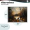 Stupell Industries Autumn Ghosts at Lake Framed Giclee, design by Arlington Prints